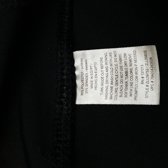 Z by Zobha High-Waist Shine Leggings - Picture 6 of 6